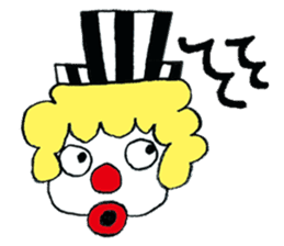 Happy clown sticker #807771