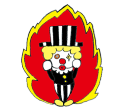 Happy clown sticker #807772