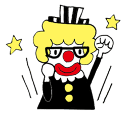 Happy clown sticker #807776