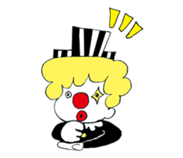 Happy clown sticker #807779