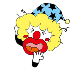 Happy clown sticker #807784
