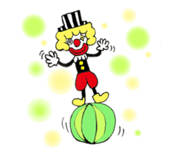 Happy clown sticker #807796