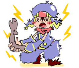 Ninjya jyoyamaru-kun sticker #808070