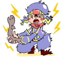 Ninjya jyoyamaru-kun sticker #808070