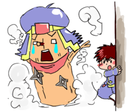 Ninjya jyoyamaru-kun sticker #808075