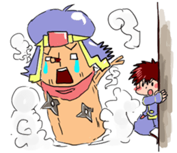 Ninjya jyoyamaru-kun sticker #808075