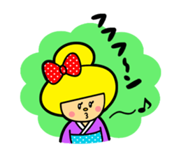 KOKESHI  GIRL sticker #808339