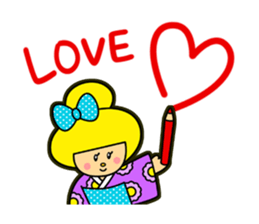 KOKESHI  GIRL sticker #808350