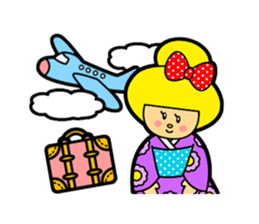 KOKESHI  GIRL sticker #808353
