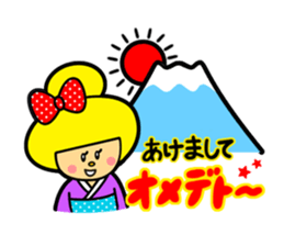 KOKESHI  GIRL sticker #808357