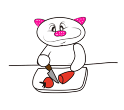 Strawberry Cat sticker #808367