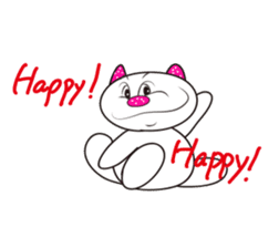 Strawberry Cat sticker #808372