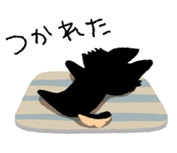 ROBO and black dogs sticker #808601