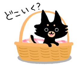 ROBO and black dogs sticker #808611