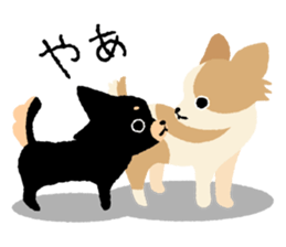 ROBO and black dogs sticker #808612