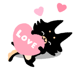 ROBO and black dogs sticker #808614