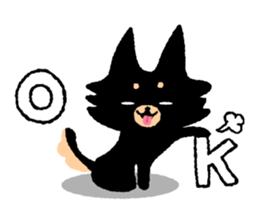 ROBO and black dogs sticker #808619