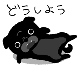 ROBO and black dogs sticker #808632