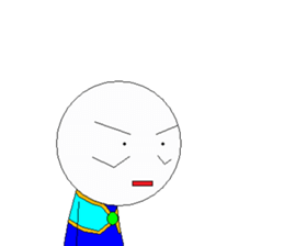 Dot-kun go it sticker #808999