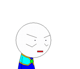 Dot-kun go it sticker #808999