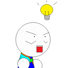 Dot-kun go it sticker #809001