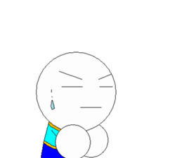 Dot-kun go it sticker #809002