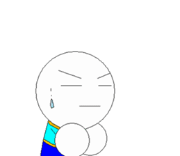 Dot-kun go it sticker #809002