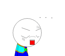 Dot-kun go it sticker #809003