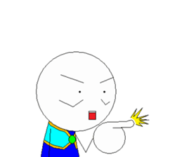 Dot-kun go it sticker #809005