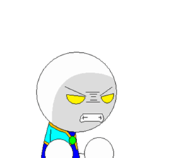 Dot-kun go it sticker #809006