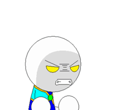 Dot-kun go it sticker #809006