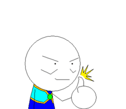 Dot-kun go it sticker #809010