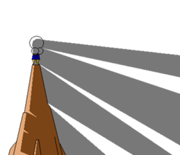 Dot-kun go it sticker #809019