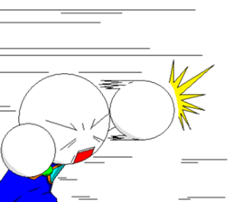 Dot-kun go it sticker #809021