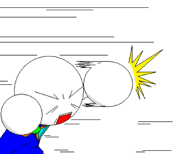 Dot-kun go it sticker #809021