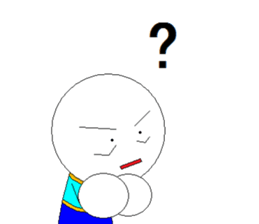 Dot-kun go it sticker #809022