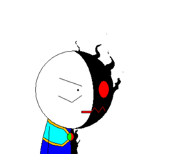 Dot-kun go it sticker #809023