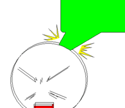 Dot-kun go it sticker #809031