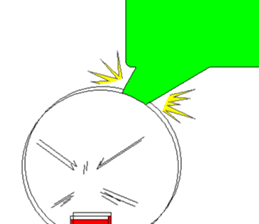 Dot-kun go it sticker #809031