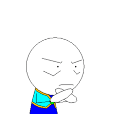 Dot-kun go it sticker #809036