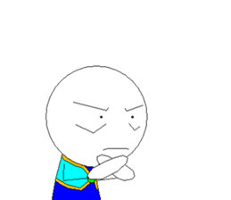 Dot-kun go it sticker #809036