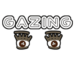 Message girl No.1 English ver. sticker #809821