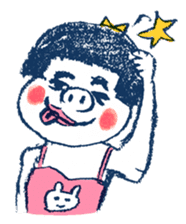 Satoshi's happy characters vol.14 sticker #809919