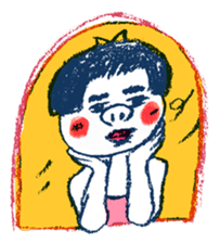 Satoshi's happy characters vol.14 sticker #809922