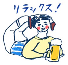 Satoshi's happy characters vol.14 sticker #809930