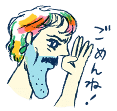 Satoshi's happy characters vol.14 sticker #809931
