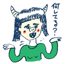 Satoshi's happy characters vol.14 sticker #809957