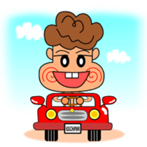 Pleasant day Kouchaman sticker #810298