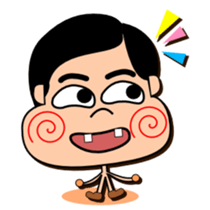 Pleasant day Kouchaman sticker #810299