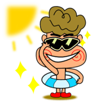 Pleasant day Kouchaman sticker #810306